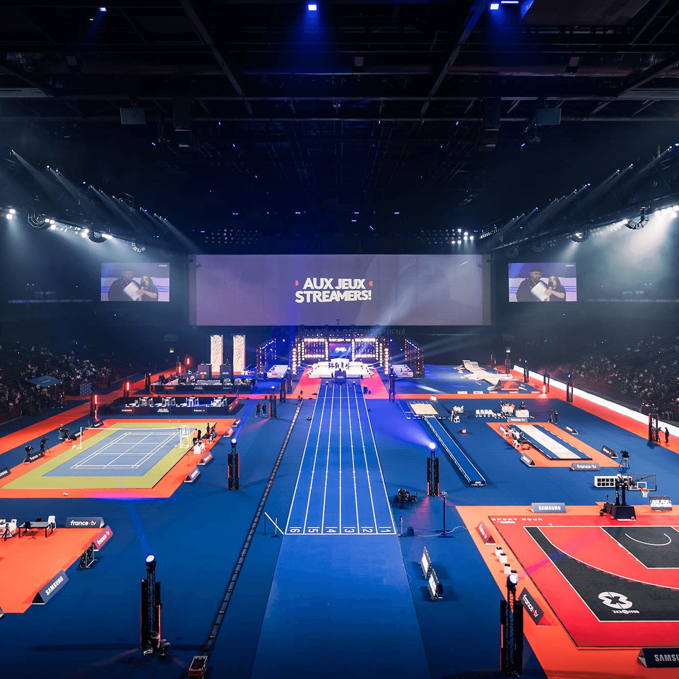 dispositif olympiades sportives La Défense Arena