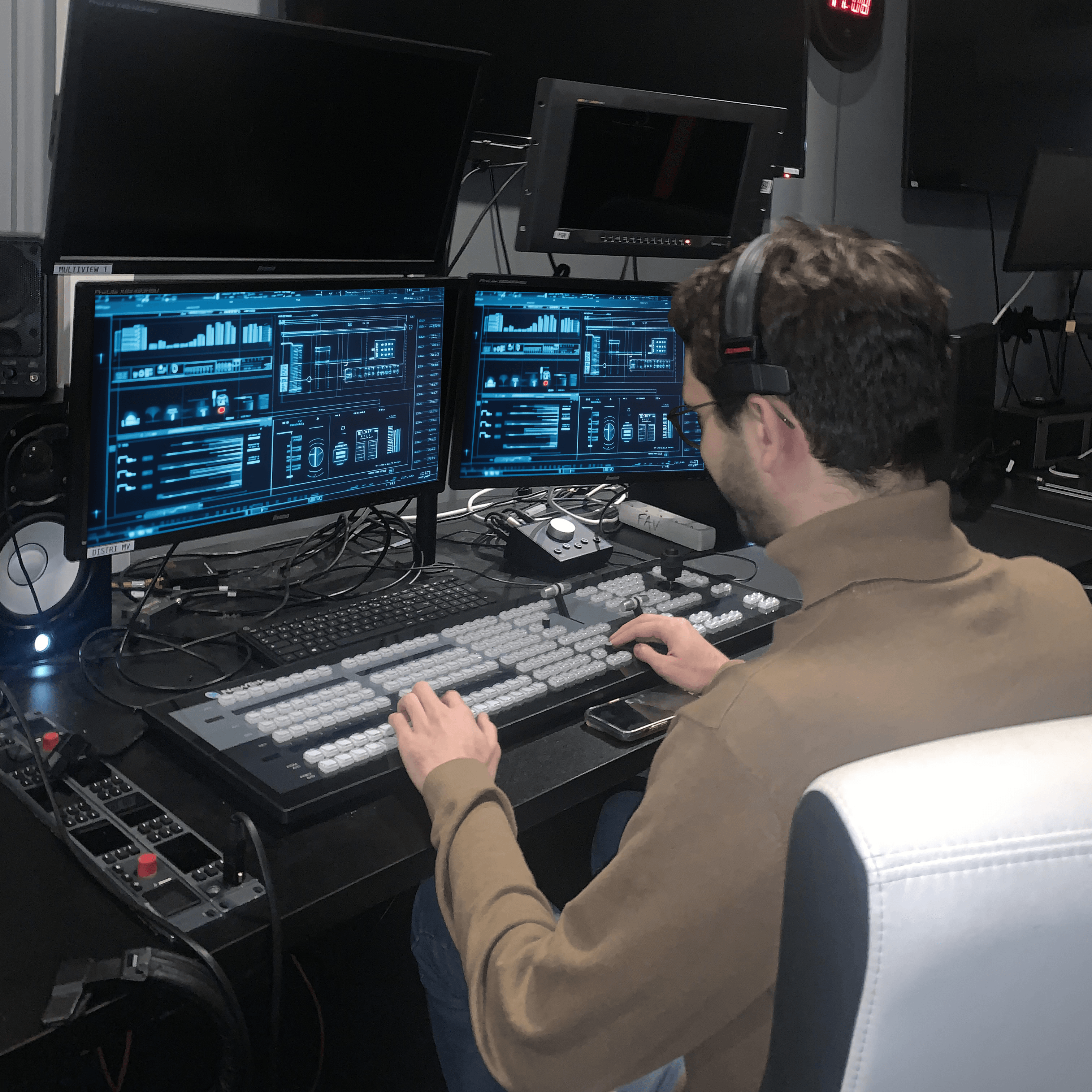 régisseur studios pour un événement