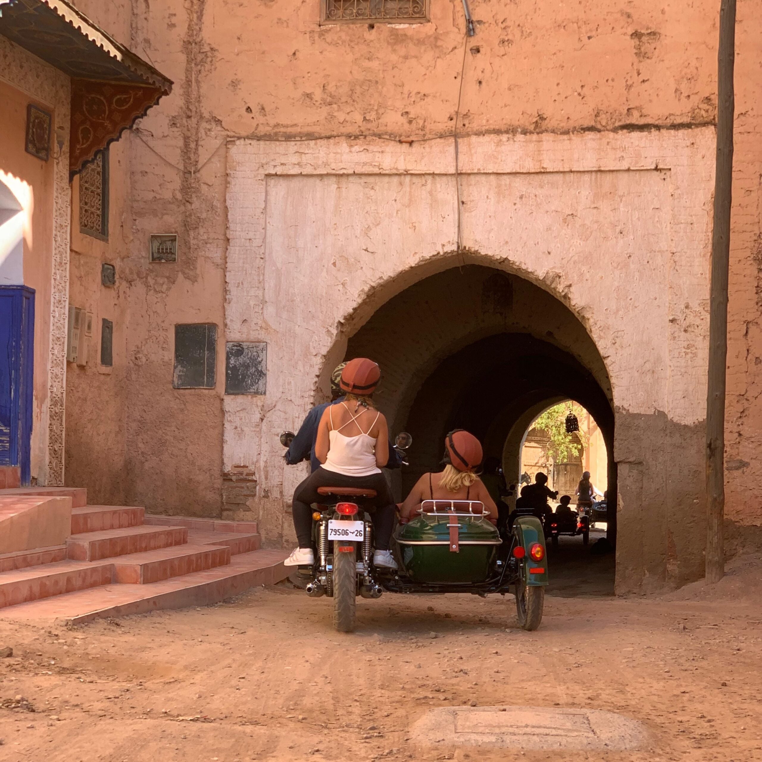 animation team building visite en scooter de Marrakech