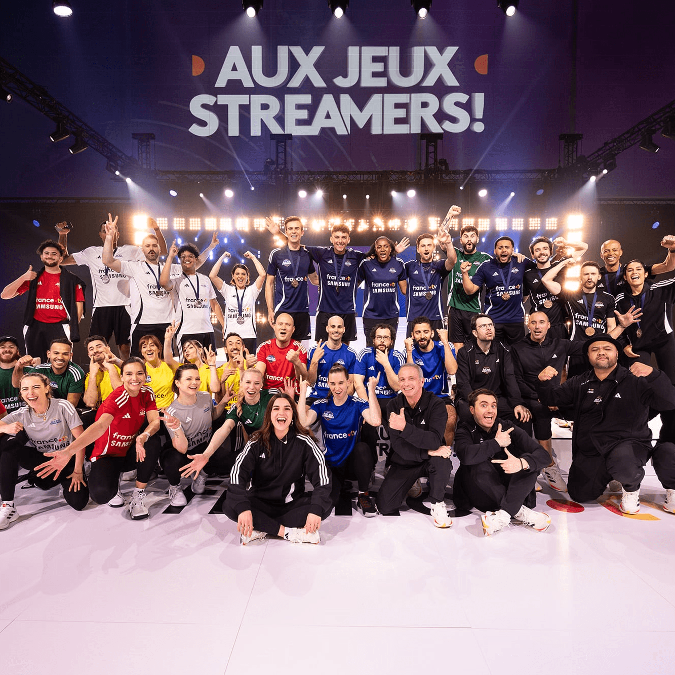 personnalités mobilisées pour l'événement Aux Jeux Streamers
