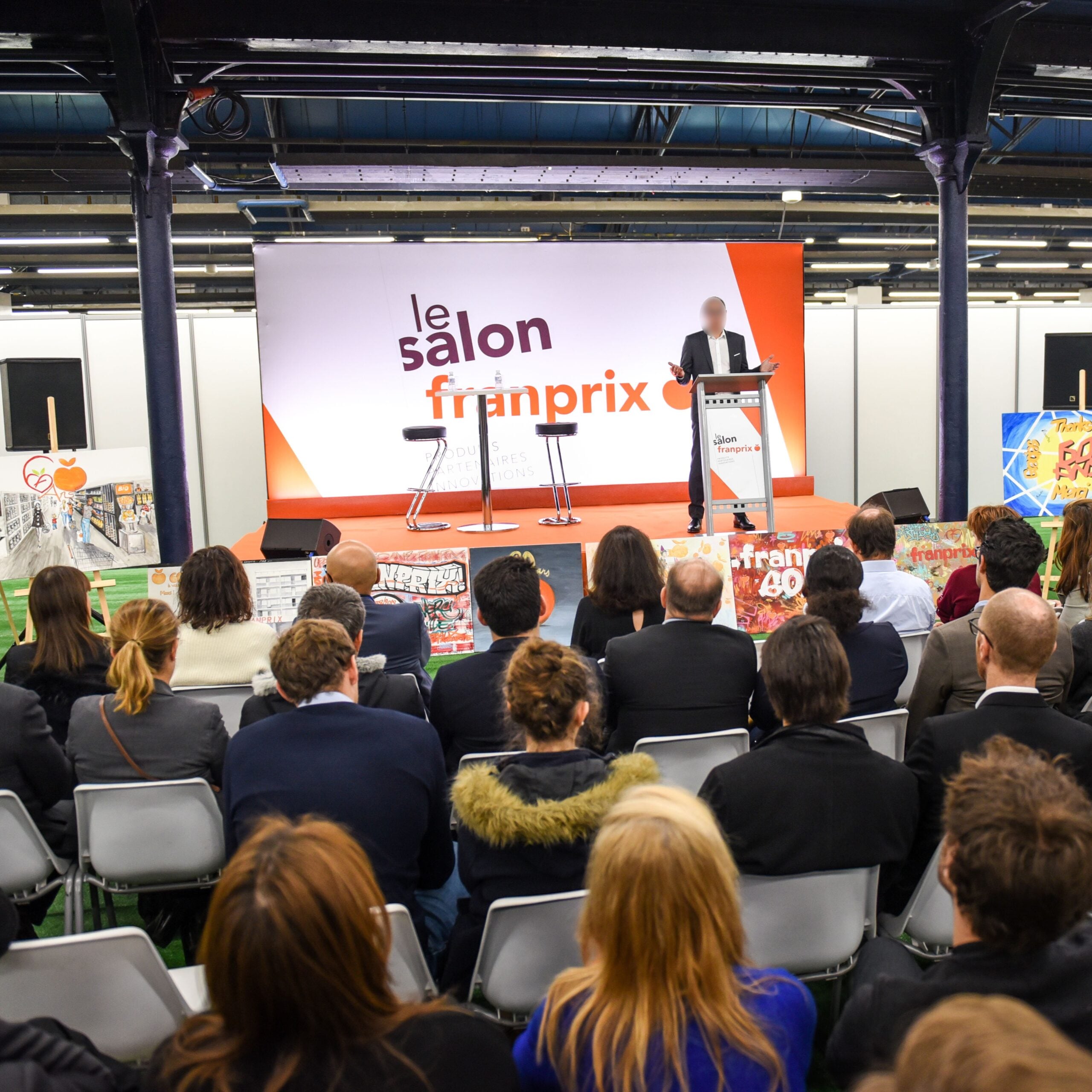 plénière du salon Franprix