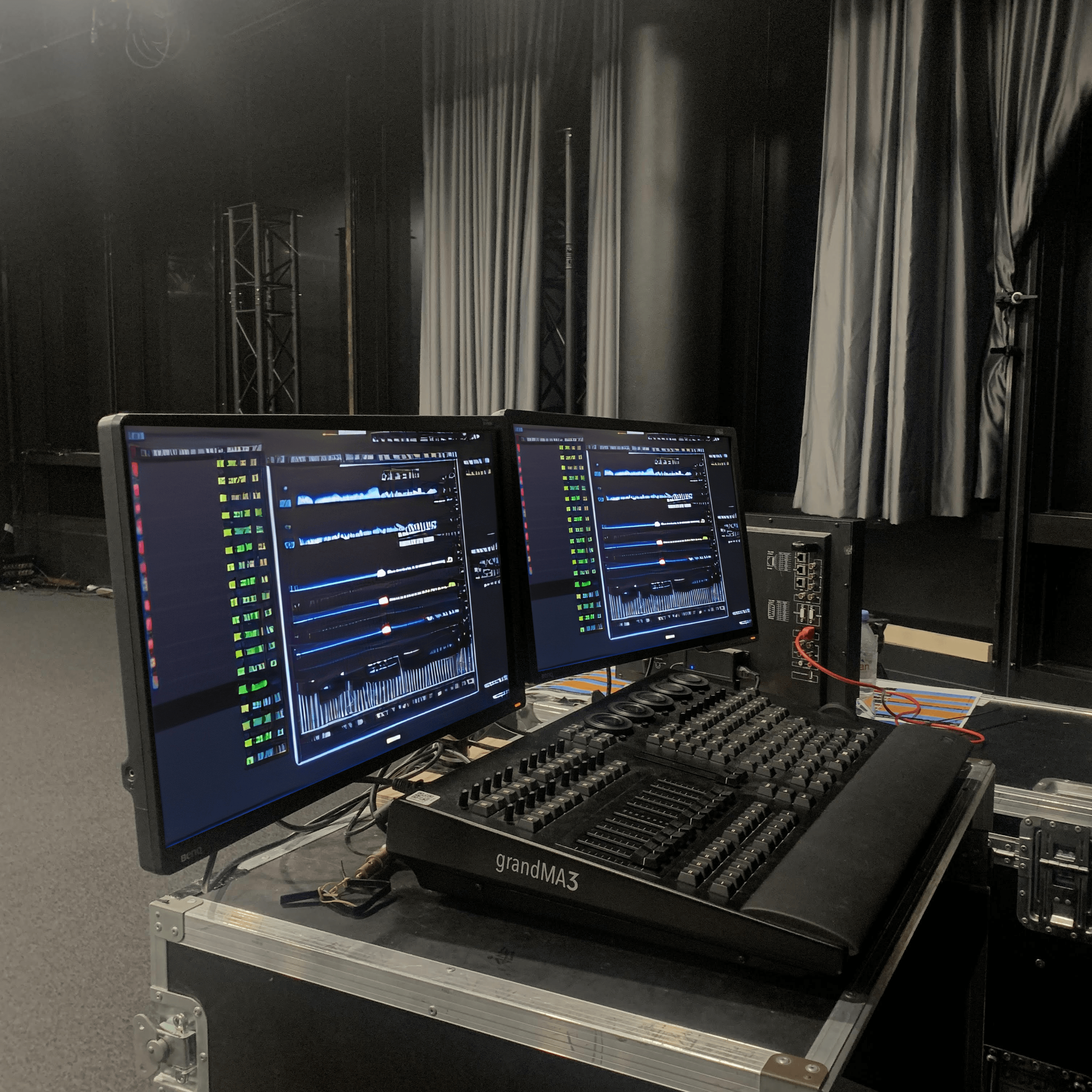 régie studio pour un événement