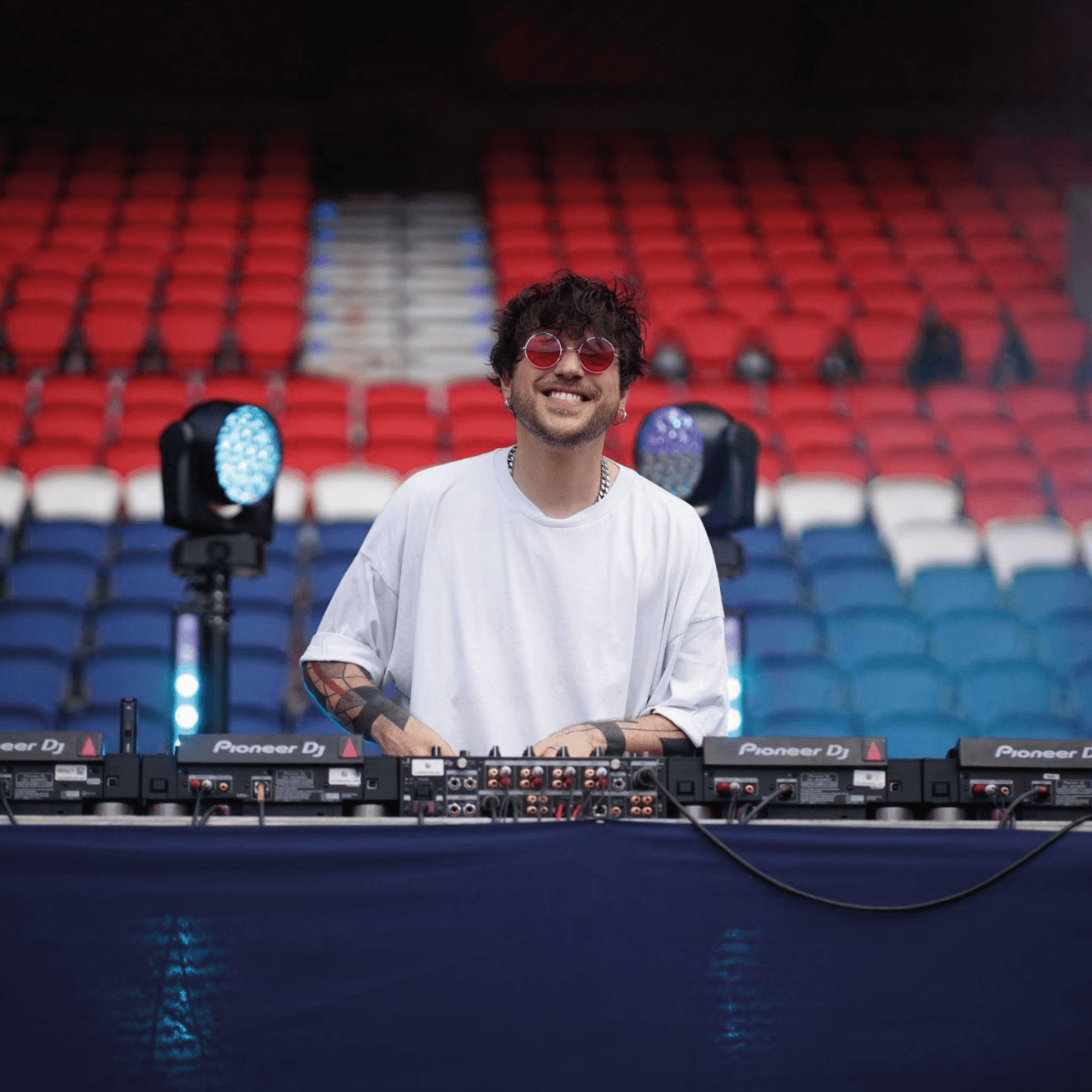 animation musicale au Parc des Princes
